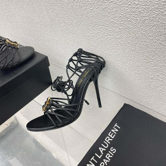 Saint Laurent Black High Heels - Picture 4 of 8